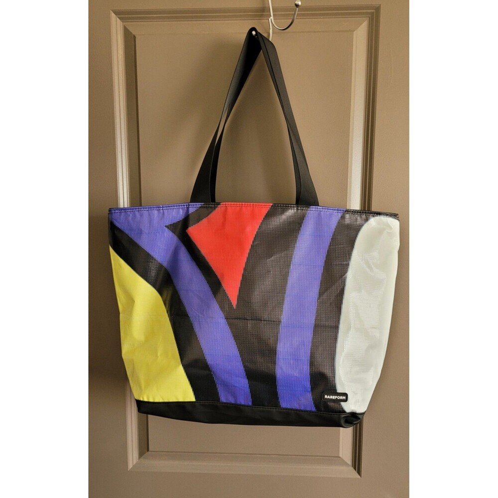 RAREFORM Blake Tote Mutli-Color Design Made From Recycled Billboards
